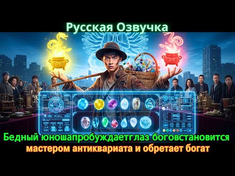 Видео: Бедный юношапробуждаетглаз боговстановится мастером антиквариата и обретает богат #Новые фильмы 2025