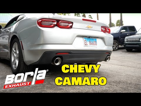 Видео: Chevy Camaro V6 ** Выхлоп Borla Atak ** 3,6-литровый двигатель V-6. Лучший ВЫХЛОП. DOHC ВВТ ДИ