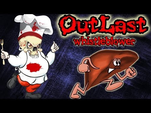 Видео: Бегущая Печень! OutLast Очевидец! №2