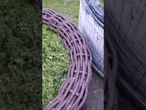 Видео: ❗Полезная информация❗ и плетение второй уличной клумбы из полимерной лозы