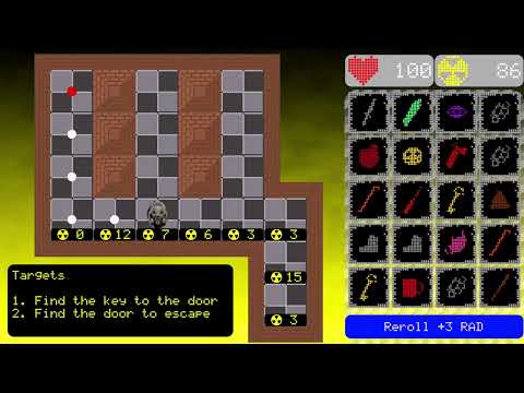 Видео: Пошаговая игра по сталкеру, где вам надо сбежать из лабиринта и не умереть от радиации