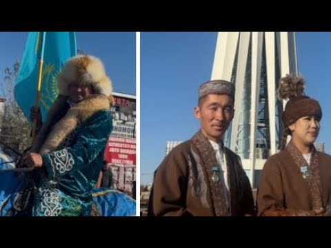 Видео: Астанаға жеткен Жайна арманы  - Ақордадағы атасына жолығу ！