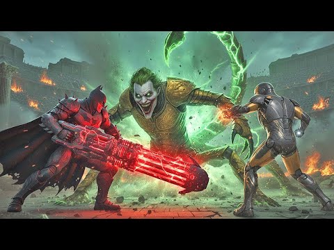 Видео: Неожиданное объединение: БЭТМЕН объединяется с ЖЕЛЕЗНЫМ ЧЕЛОВЕКОМ, чтобы сразиться с монстром ДЖО...