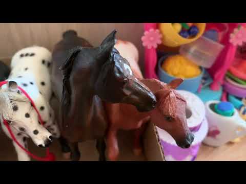 Видео: Что делают мои лошади schleich (и т.п.) пока меня нет!?