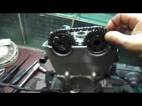 Видео: ремонт двигатели yz250f