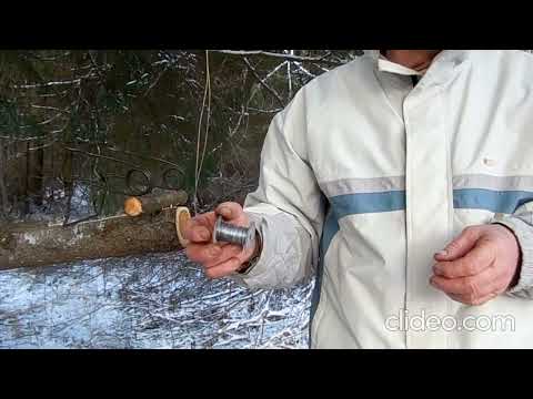 Видео: Капкан КПЯ--140  на жерди.