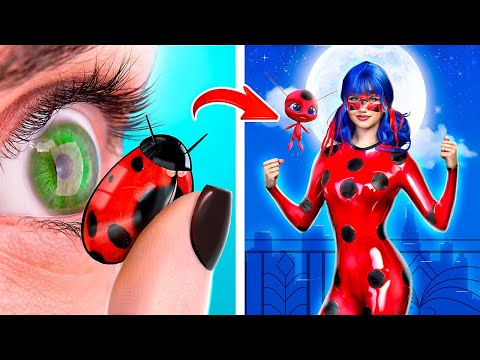 Видео: Меня усыновила Леди Баг! Как стать Леди Баг в реальной жизни!