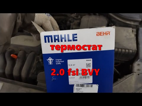 Видео: Замена термостата VAG 2.0 FSI BVY