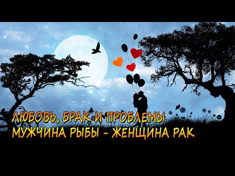 Видео: Совместимость мужчины Рыбы и женщины Рак