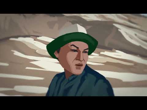 Видео: Каган твда залкар Манасчы Сагынбай Орозбаков жөнүндө анимациялык тасмасы