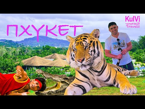 Видео: Тайланд. ПХУКЕТ Что посмотреть! Часть-1. Тигровый парк /Крокодиловая ферма.