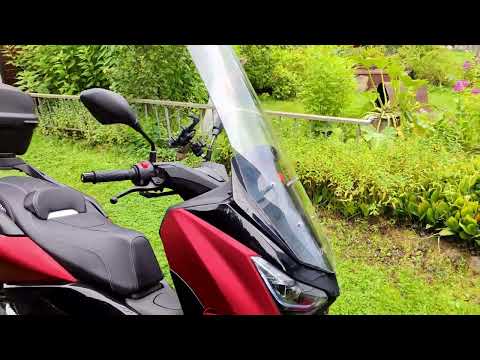 Видео: Ветровое стекло на VMC XMAX 250