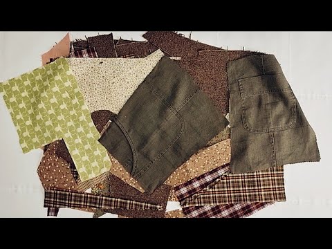 Видео: [DIY]✂️✂️✂️У вас дома остались лоскутки ткани??? Сделайте это прямо сейчас!!!