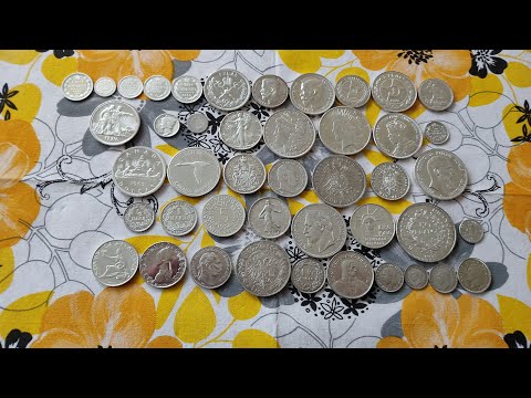 Видео: Серебряные монеты, которые нравятся мне больше остальных.