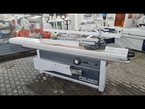 Видео: Форматно раскроечный станок б/у Felder K700S