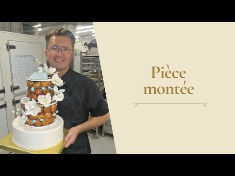 Видео: Pièce montée (башня из профитролей) от Александра Селезнева