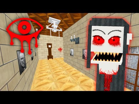 Видео: ЛЕТЯЩИ ГЛАВИ В MINECRAFT 👻 - Eyes The Horror Map