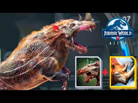 Видео: Кератопоркус Jurassic World Alive Keratoporcus