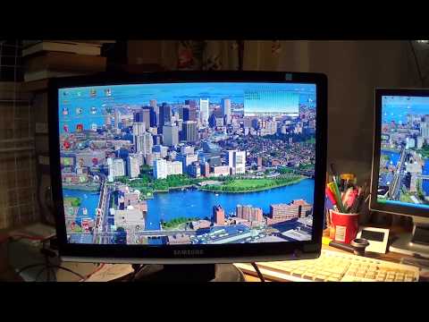 Видео: Замена ламповой подсветки на диодную LED-подсветку.  Монитор Samsung SyncMaster 206 BW