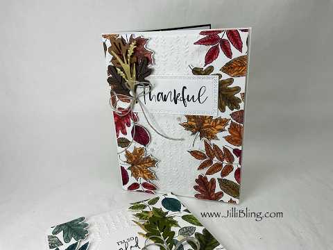 Видео: Осенняя открытка с гравировкой – октябрьский проект