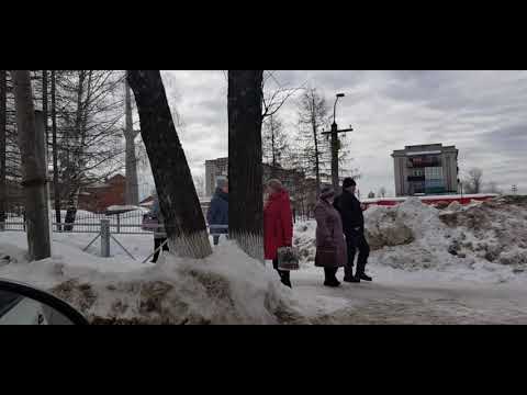 Видео: г. Александровск, Пермский край. март 2021г.