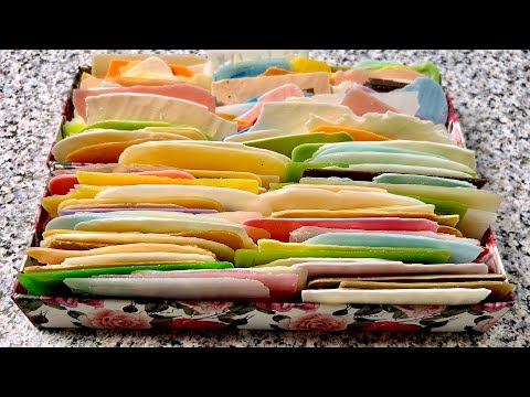 Видео: Breaking soap plates  🌺 ASMR soap * Ломаю мыльные пластинки #relaxtime
