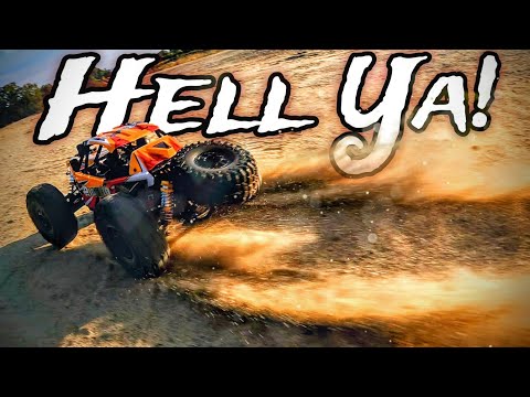 Видео: УДИВИТЕЛЬНЫЙ RC-ПОТРОШИТЕЛЬ!!! 🤩 ПУСТЫННЫЙ ГРУЗОВИК Rlaarlo AM-D12 ЗДЕСЬ и покоряет сердца!