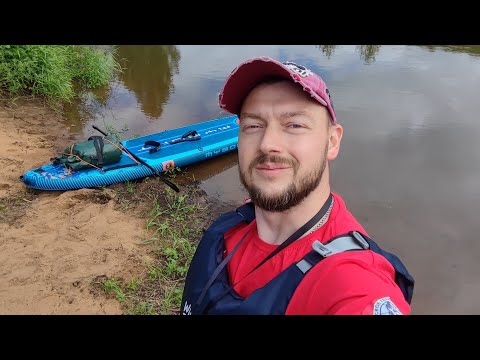 Видео: Сплав на сапборде по реке Киржач от Илейкино до Красный луч 21.06.2025