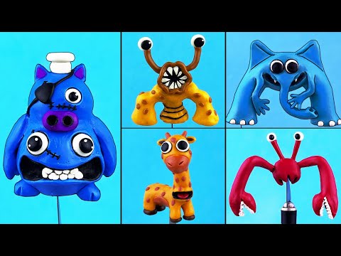 Видео: Новые БОССЫ Garten of Banban 3. Фигурки Детский Сад Банбан из пластилина ▶ Лепка ОК