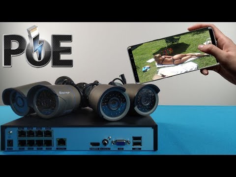 Видео: НЕДОРОГОЙ КОМПЛЕКТ 4 IP POE КАМЕРЫ ВИДЕОНАБЛЮДЕНИЯ Techage