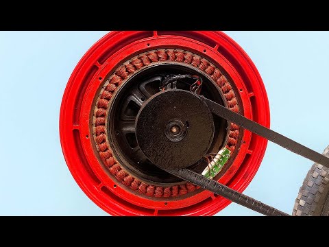 Видео: Отличная идея! Прикрепите к велосипеду электроколесо мощностью 800 Вт — результат вас поразит.