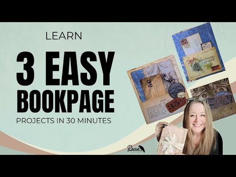 Видео: 3 простых проекта страниц для блокнотов из ненужных материалов | Быстрые и недорогие идеи для бло...