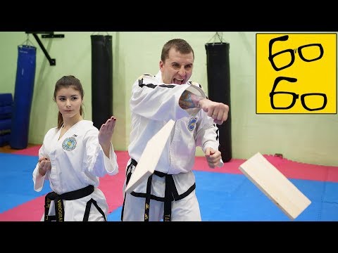 Видео: Тули, разбивание досок, самозащита в тхэквондо ITF с Антоном Шаманиным и спарринги Грандмастера!