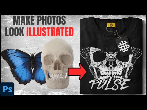 Видео: Как создать дизайн футболок, если вы не умеете рисовать