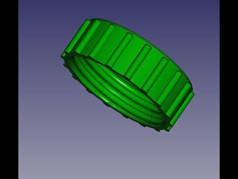 Видео: FreeCad Крышка канистры