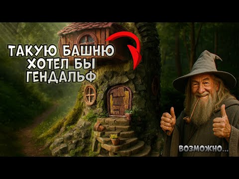 Видео: Такую башню хотел бы Гендальф....возможно