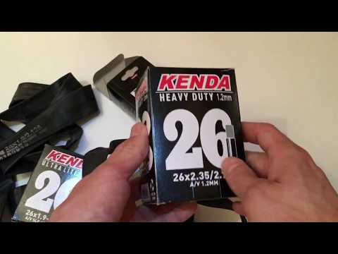 Видео: Обзор велосипедных камер Kenda 26 дюймов
