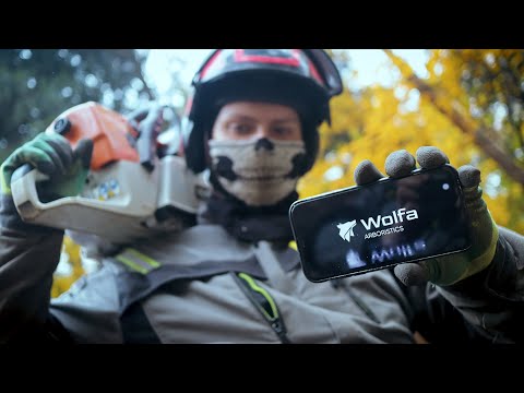 Видео: Расчистка линии от деревьев под газопровод - скоро люди перестанут топить дровами. Работает #wolfa