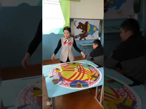 Видео: "Жыл мугалими-2025" кыргыз адабияты сабагынан ачык сабак
