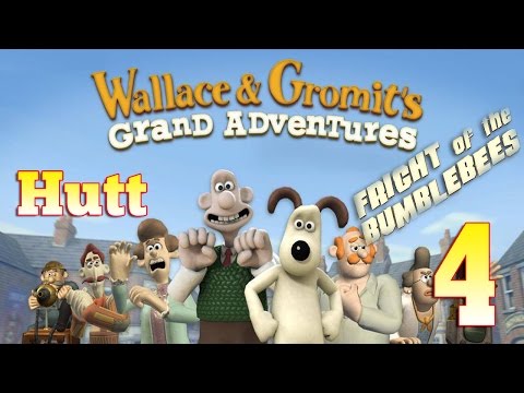 Видео: Wallace and Gromit's Grand Adventures. Episode 1: Fright of the Bumblebees. #4 (Русская озвучка)