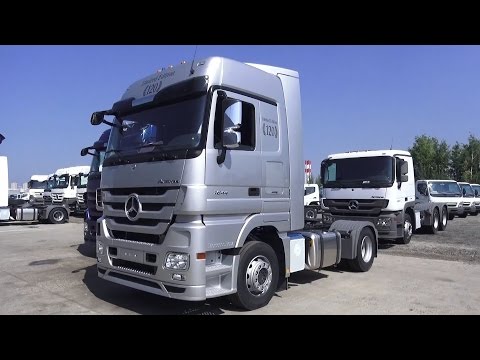 Видео: 2016 Mercedes-Benz Actros 1844 LS 120 Limited Edition. Обзор (интерьер, экстерьер, двигатель).