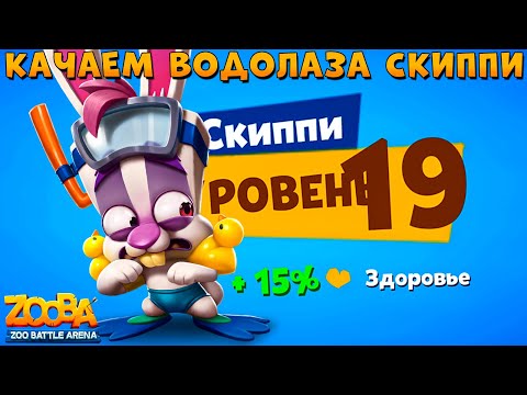 Видео: КАЧАЕМ КРОЛИКА СКИППИ НА 19 УРОВЕНЬ В ИГРЕ ZOOBA