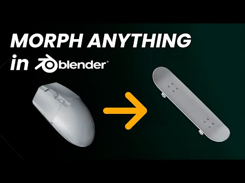 Видео: Преобразуйте ЧТО УГОДНО в Blender ТОЛЬКО с помощью ключевых кадров