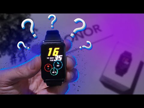 Видео: Ответы на вопросы о HONOR Watch ES / Есть ли NFC в HONOR Watch ES? / Есть ли GPS?