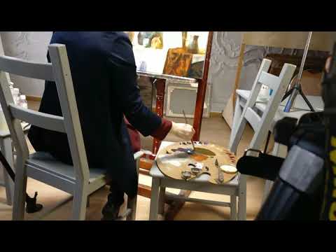 Видео: Натюрморт Анны Аникиной. Бекстейдж