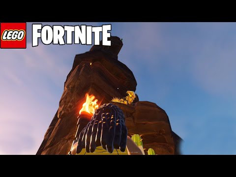 Видео: ПУСТЫНЯ И ГОРЫ LEGO Fortnite