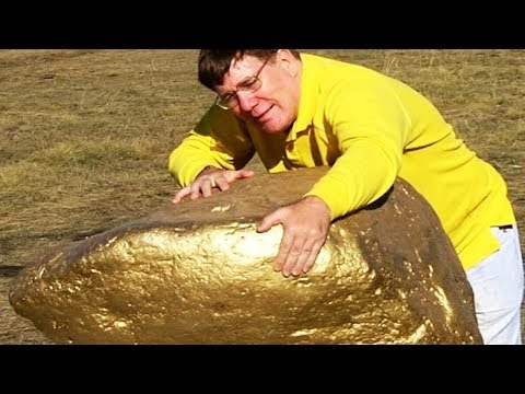 Видео: 10 Самых больших и дорогих самородков когда-либо найденных.