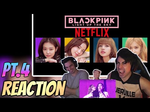 Видео: BLACKPINK - Light Up The Sky (Реакция) P4