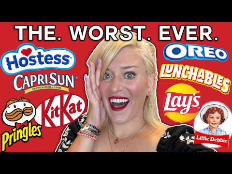 Видео: Мы назвали худшую закуску, которую мы когда-либо ели! — The Worst Snack Throwdown