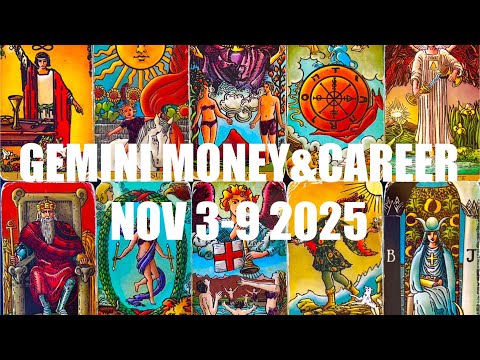 Видео: БЛИЗНЕЦЫ 🔥МАКСИМАЛЬНЫЕ ПЕРЕМЕНЫ💥Проявление ДЕНЬГ СЕЙЧАС 💰ТАРО ДЕНЬГИ И КАРЬЕРА 3-9 НОЯБРЯ 2025 ГОДА